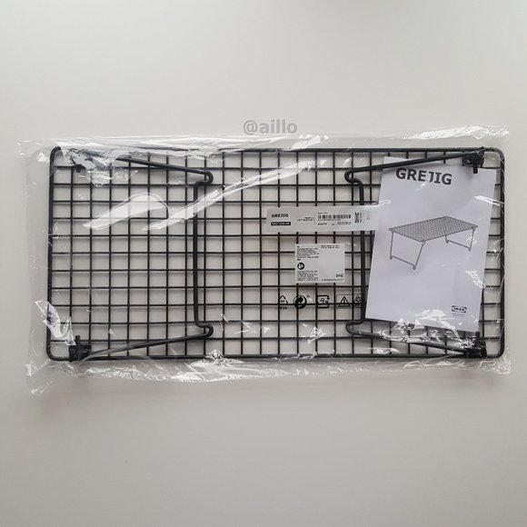 IKEA GREJIG Shoe rack, gray - Picture 2 of 16